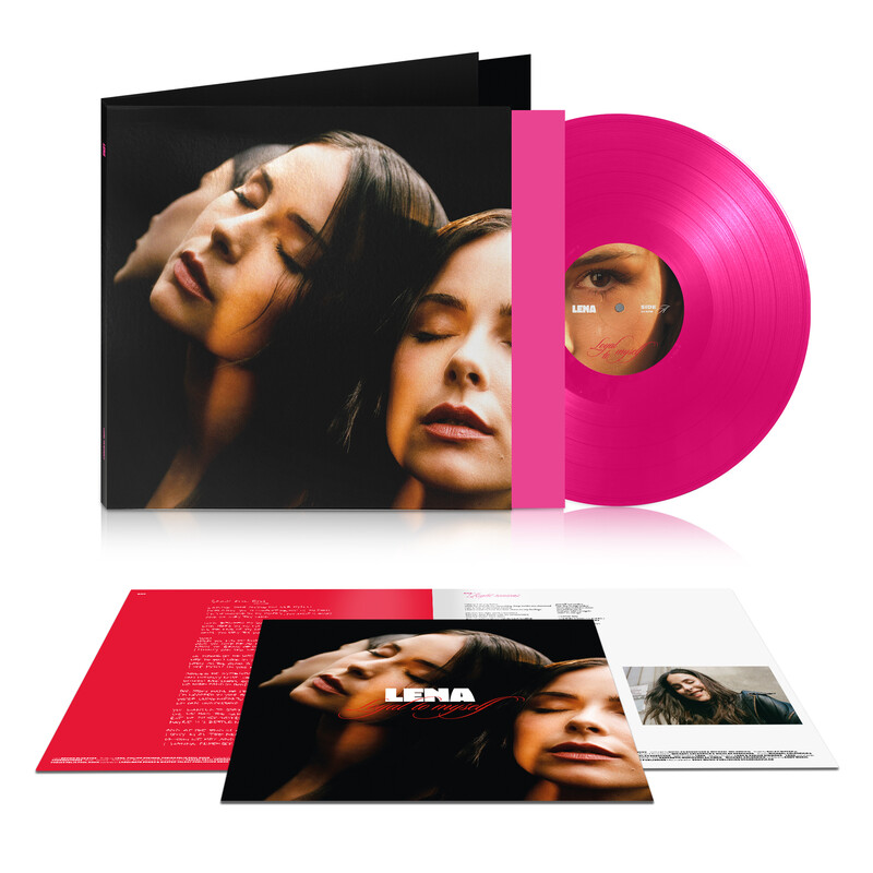 Loyal to myself by Lena - Limited Neon Pink-Transparent Vinyl LP - shop now at Lena store