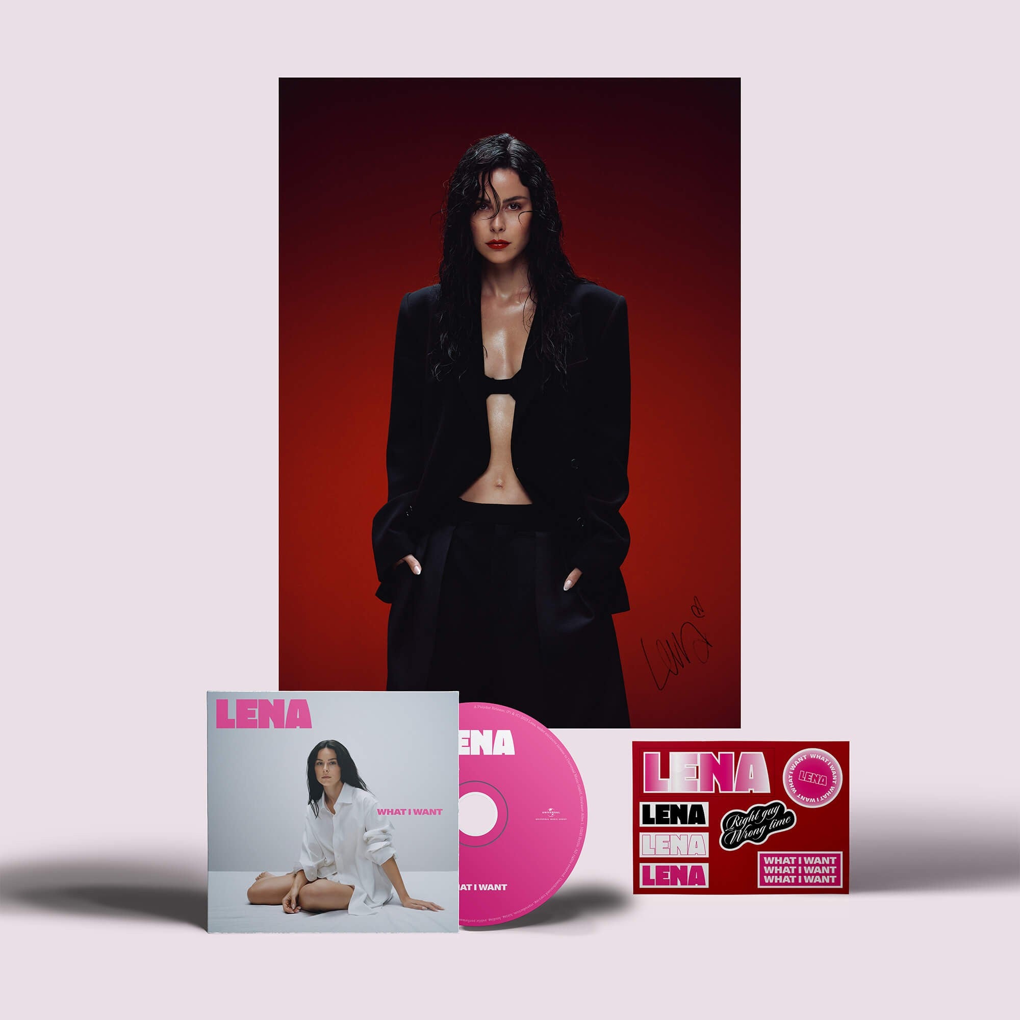 Lena What I Want Signiertes Fan Bundle 310676